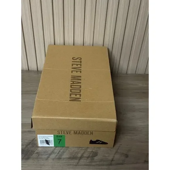 Steve Madden Hudsin Leopard Print Lace-Up Sneakers Women’s Size 7 - Picture 11 of 12